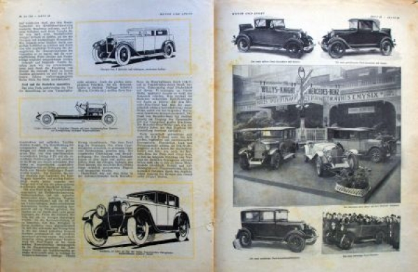"Motor & Sport" Motor-Magazine Poessneck 1927 (9355)
